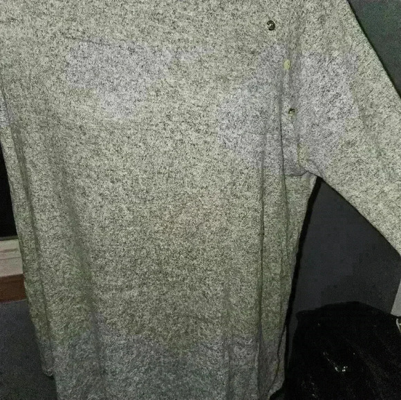 Coin 1804 Womans Long Sleeve Gray Top Size Xl - Picture 4 of 14